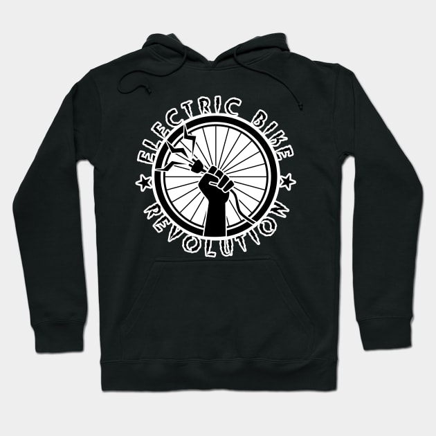 Electric Bike Revolution Hoodie by PnJ